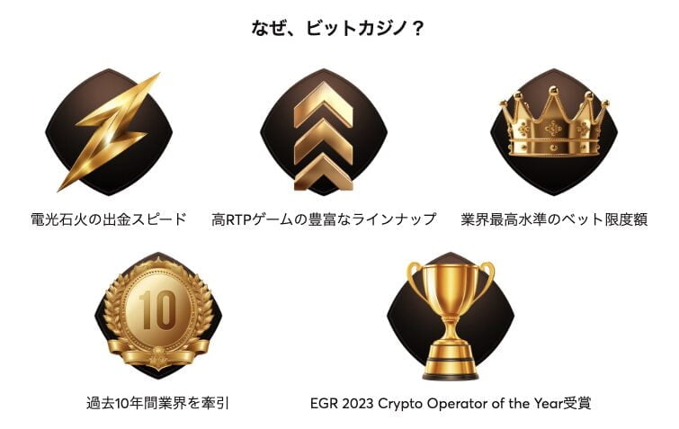 ビットカジノがオススメの理由